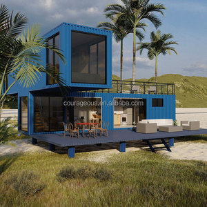Modular Container Prefab Căn Hộ Modular Văn Phòng Sang Trọng Vận Chuyển Container - Product Image 1