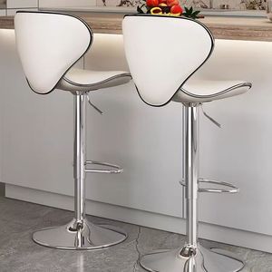 Muebles de Bar Modernos para Interiores, Silla Nar para el Hogar, Taburete de Bar Giratorio Tapizado al por Mayor, Sillas de Bar Giratorias - Product Image 5