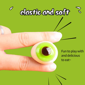 Kẹo dẻo hình mắt cầu halal, vị ngon, kẹo mềm, bán buôn, thạch mắt cầu 3D, kẹo dẻo hỗn hợp, bánh kẹo ngọt, bán buôn tùy chỉnh - Product Image 5