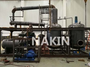 Usine <span class=keywords><strong>de</strong></span> raffinage d'huile moteur et d'huile usagée pour voitures, avec chaudière <span class=keywords><strong>de</strong></span> chauffage optionnelle (gaz, charbon, électrique), facile à utiliser, nécessitant seulement 1-2 travailleurs - Product Image 2
