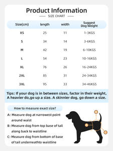 Couches lavables Queenhe <span class=keywords><strong>pour</strong></span> chiens, couches réutilisables et ajustables <span class=keywords><strong>pour</strong></span> chiens mâles, bandes de protection abdominale <span class=keywords><strong>pour</strong></span> l'incontinence - Product Image 2