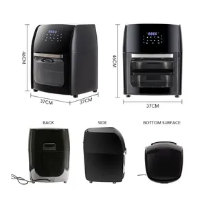 Home Appliance Healthy 12L Medium Capacity Air Fryer With Touch Screen Display