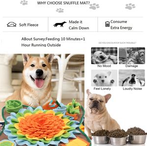 Alfombrillas de Actividad para Mascotas, Antideslizantes, Ecológicas, Interactivas, Naturales, para Entrenamiento de Orina de Cachorros y Alimentación Lenta, Gran Venta del Fabricante - Product Image 3