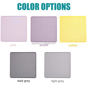 Wellfine Hot Waterproof <b>Large</b> Silicone Dish Drying <b>Mat</b> 30*40 Heat Resistant Drying Pad Dishwasher Safe Draining <b>Mat</b> for Kitchen - Product Image 3