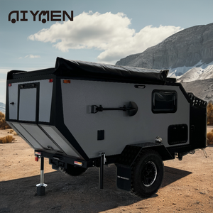 Sang trọng <span class=keywords><strong>mini</strong></span> du lịch Trailer tủ lạnh thoải mái ráp Camper van cho Ô TÔ Cắm trại giải trí cho sử dụng ngoài trời - Product Image 2