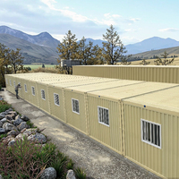 Maisonnette multifonctionnelle haut de gamme, brevetée, avec drainage ondulé, imperméable et résistante au vent, pour dortoir ou résidence temporaire