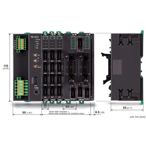 R8 /R80 loạt lát loại, khả năng mở rộng từ xa I/O - Product Image 1