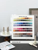 Kit de vernis gel UV LED français DIY longue durée, flacon de 12 ml – Couleurs pures et vernis gel pailleté pour fournitures de salon de manucure