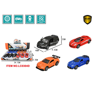Ensemble de véhicules d'urgence en alliage moulé sous pression, modèles de voitures de police, d'ambulances et de véhicules de sauvetage à rétrofriction avec portes ouvrantes, styles variés - Product Image 5