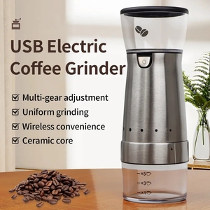 เครื่องชงกาแฟพกพา Coffee-CG001 รุ่นสำหรับครอบครัว แบบ 2-in-1 ใช้พอร์ต USB สำหรับเมล็ดกาแฟ - Product Image 5