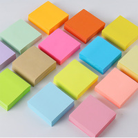 Blocs-notes autocollants GemFully, notes adhésives colorées, vente en gros à prix réduit, papeterie, notes autocollantes