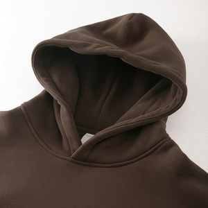 Sudadera Extra Grande 100% Algodón para Hombre, Felpa Gruesa con Bordado Personalizado, Hombros Caídos y Estampado Liso - Product Image 2