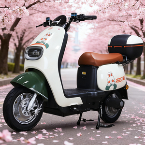 دراجة نارية كهربائية JHXNY بقوة 72 فولت للتجارة الخارجية والتصدير عبر الحدود، مركبة طرق منزلية للتنقل والركوب المزدوج والتوصيل - Product Image 1