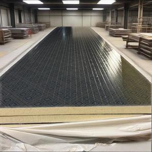 Revêtement mural extérieur en acier, panneaux sandwich ignifuges en polyuréthane/EPS/<span class=keywords><strong>polystyrène</strong></span>/PU/PIR/PUR/Puf/<span class=keywords><strong>laine</strong></span> <span class=keywords><strong>de</strong></span> <span class=keywords><strong>roche</strong></span> - Product Image 5