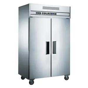 1400 л вертикальный Морозильный светодиодный светильник охладитель напитков вертикальный профессиональный кухонный Холодильный шкаф inox