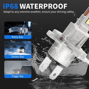 IP68 Waterproof Led Lights <strong>High</strong> <strong>Power</strong> 6000k <strong>Headlamps</strong> for Car Auto Truck Motorcycle - Product Image 5