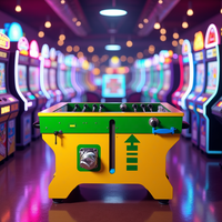 Dernier modèle DEER : Machine distributrice de mini-jouets personnalisée, avec jeu de football, flipper, refroidissement thermoélectrique et garantie 1 an