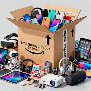 Boîte à surprises électronique mystère 100 dollars <span class=keywords><strong>Amazon</strong></span> Ebay Non réclamé Chanceux Grand Secret Blind Premium Authentique Nouveau - Product Image 2