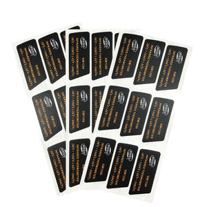 カスタマイズされたシルクスクリーン印刷PCソフト防水材料接着電子ステッカーコンピュータケースラベル包装ラベル - Product Image 1