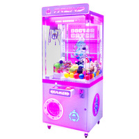Vente directe usine Nouveau design Armoire métallique à monnayeur pour jeu d'arcade grue à griffes de peluches à prix, pour centre de jeux