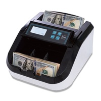 Compteur de billets professionnel BC-308 avec reconnaissance automatique des devises, comptage mixte, détection CADUV/MG/IR, 1000 billets/min, écran LCD