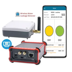 Detektor Alarm lora kebocoran air nirkabel, peralatan deteksi kebocoran perangkat peringatan drainase Monitor kebocoran air