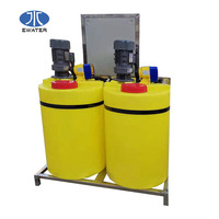 Système de contrôle automatique multifonctionnel PLC pour le dosage chimique d'acide liquide alcalin pH chlore Pompe à eau usée télécommandée
