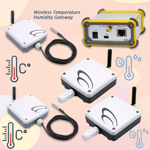 4 juegos de sistema inteligente Iot Farm, puerta de enlace inalámbrica de temperatura y humedad, registro remoto de temperatura y humedad - Product Image 2