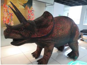 4M réaliste Triceratops Dinosaure Géant Animal Statue Ballons Modèle <span class=keywords><strong>de</strong></span> dinosaure gonflable pour enfants <span class=keywords><strong>Musée</strong></span> des sciences - Product Image 3
