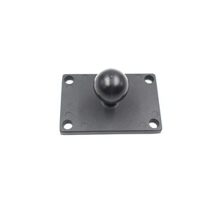 แผ่นรูปสี่เหลี่ยมผืนผ้าขนาด 1 นิ้ว พร้อมรู 4 รู ขนาด 2.03" x 3.03" รุ่น VIN-B-002 - Product Image 1