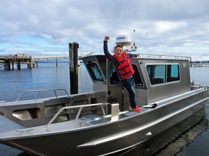 Kinocean – <span class=keywords><strong>bateau</strong></span> de pêche en aluminium, soudage rapide, <span class=keywords><strong>bateau</strong></span> de pêche - Product Image 5