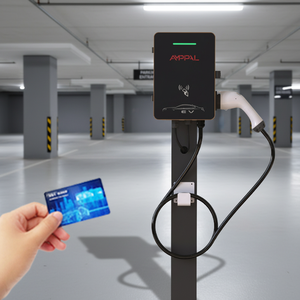 Chargeur AC intelligent pour véhicules électriques AMPPAL 7KW 14KW 22KW 44KW, station de <span class=keywords><strong>recharge</strong></span> commerciale pour voitures électriques - Product Image 1