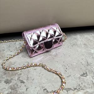 Nouveaux sacs bandoulière pour téléphone, best-sellers, en cuir de luxe, avec boucle extensible, chaîne et design brillant, portefeuilles et emballage cadeau en 2026 - Product Image 6