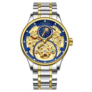 Relojes de Pulsera de Lujo para Hombre, Mecánicos y Automáticos, con Correa de Cuero o Acero Inoxidable, Resistentes al Agua, en Caja Personalizada - Product Image 4