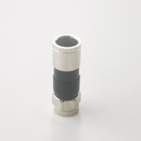 Conector de Cámara Coaxial RF de 75 ohmios Tipo F de Compresión CCTC para Cable RG6