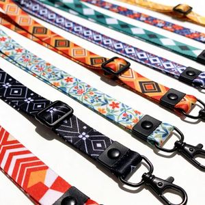 New Arrivals Work Permit Custom <b>Lanyard</b> Key Anti Loss Hanging Neck Piece Creative Umbrella Rope Hand Woven - Product Image 6