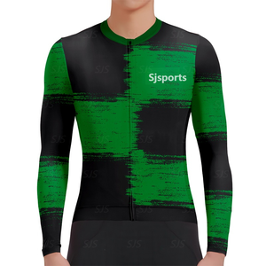 Đầy Đủ Dây Kéo Chất Lượng Cao OEM Đội Ngũ Thiết Kế Người Đàn Ông Ngắn Đi Xe Đạp Tùy Chỉnh Màu Sắc Thăng Hoa In Ấn Xe Đạp Jersey Với Túi - Product Image 3