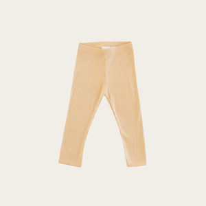 Leggings en coton biologique pour bébé, pantalons pour bébé très doux, à nervures, à la mode, offre spéciale - Product Image 5