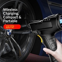 Wireless Bestseller Car Air Pump Compact Smart Electric ABS Material Single Cylinder Tire Inflator for Cars