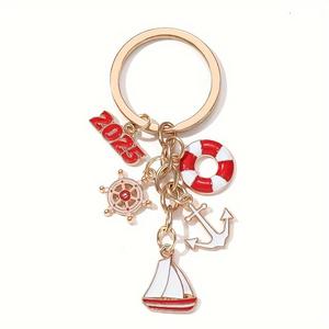 الأكثر مبيعًا مصنوعات معدنية مخصصة مطلية بالذهب سبيكة زيت تقطير قارب شراعي - Product Image 6