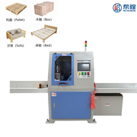 Système d'alimentation automatique à commande numérique CNC de haute précision avec moteur pour machine de découpe de blocs de palettes en bois