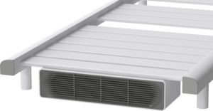 DOZ scalda asciugamani elettrico a parete con termostato ventilatore da bagno radiatore per alberghi - Product Image 6