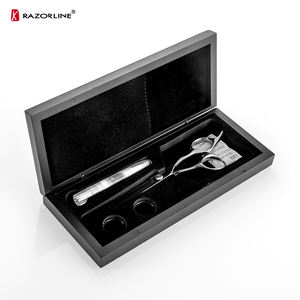 CNC profesional japonés 6 pulgadas salón de corte de pelo Baber tijeras <span class=keywords><strong>Set</strong></span> - Product Image 6