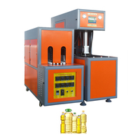 Máquina de Moldeo por Soplado y Estirado de PET Semiautomática de 5 L de Buena Calidad, Precio