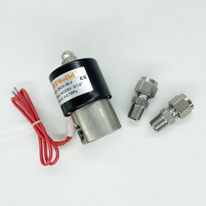 1/4 ''thép không gỉ điện <span class=keywords><strong>solenoid</strong></span> van nước FKM 2s025-08 AC220V với OEM tùy biến hỗ trợ - Product Image 3