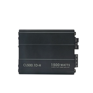 Suoer CL500.1D-H corée amplificateur de <span class=keywords><strong>voiture</strong></span> puissance maximale <span class=keywords><strong>1500</strong></span> <span class=keywords><strong>watts</strong></span> classe D amplificateur de <span class=keywords><strong>voiture</strong></span> 12v - Product Image 1