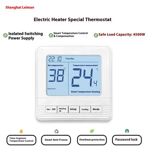Leeman thông minh hiện đại <span class=keywords><strong>LCD</strong></span> Kiểm soát nhiệt độ chuyển đổi ABS vật liệu sàn điện hệ thống sưởi ấm với liên tục sưởi ấm các bộ phận - Product Image 3