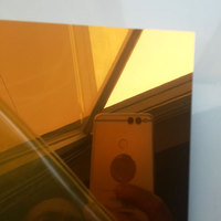 1050 1060 1070 1100 5052 pencetakan logam warna disikat Anodized nama aluminium lembar plat