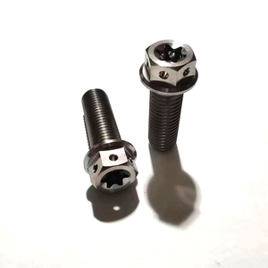 Pernos de Brida de Titanio GR5 M10 Personalizados, Cabeza Hexagonal, Fijaciones para Motocicleta, Herrajes Ligeros para Carreras, OEM - Product Image 3