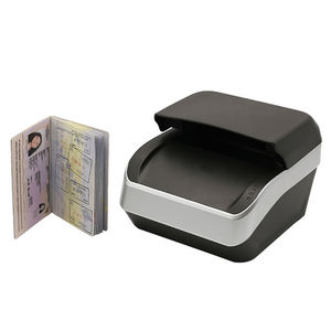 하이 퀄리티 데스크탑 여권 스캐너 OCR MRZ 인식 RFID 칩 읽기 바코드 스캔 API/SDK 통합 조명 기능 - Product Image 1